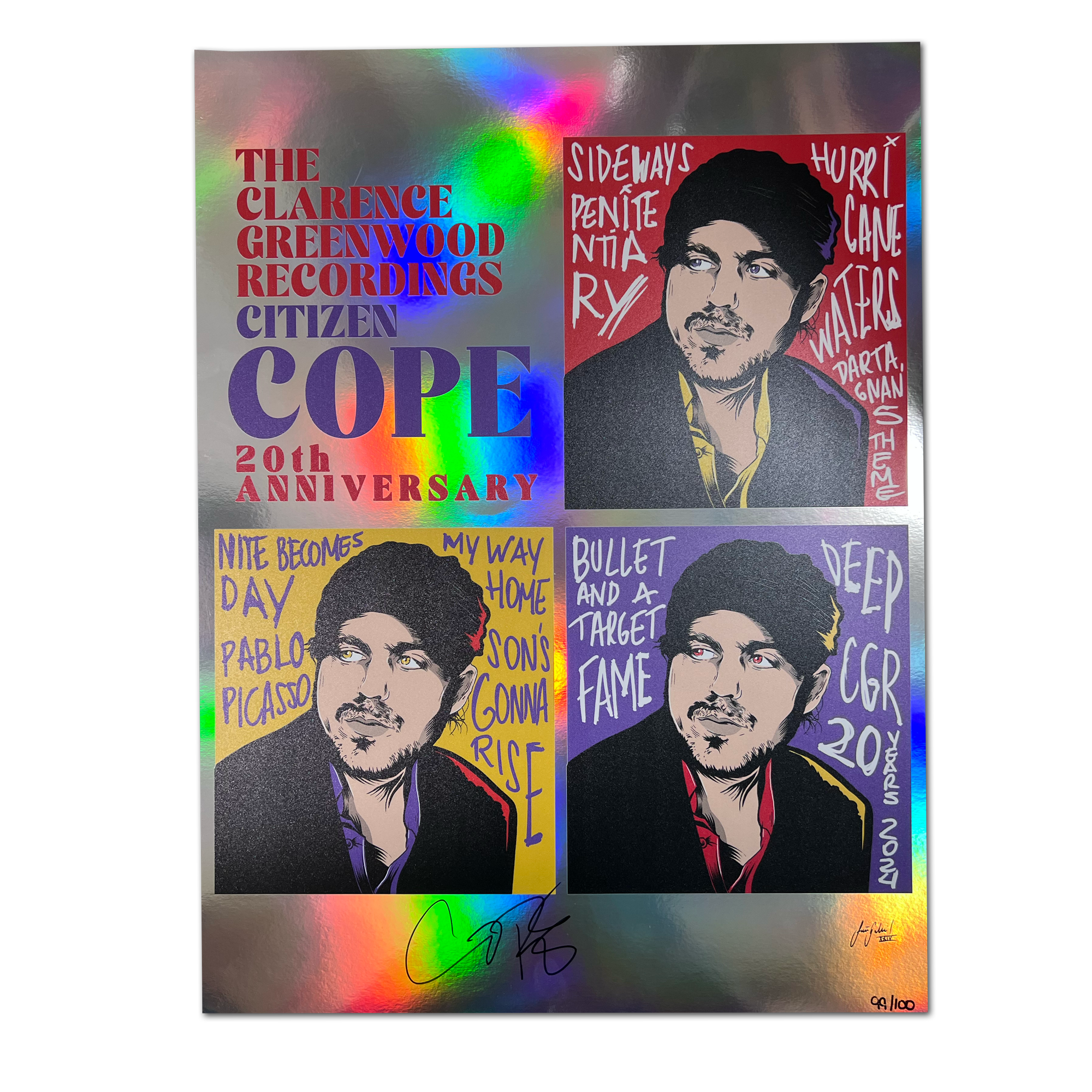 COOLS 20周年ライブポスター 懐かしいポスター！ みなさんめちゃくちゃ若い👍 この時前座やらさせて