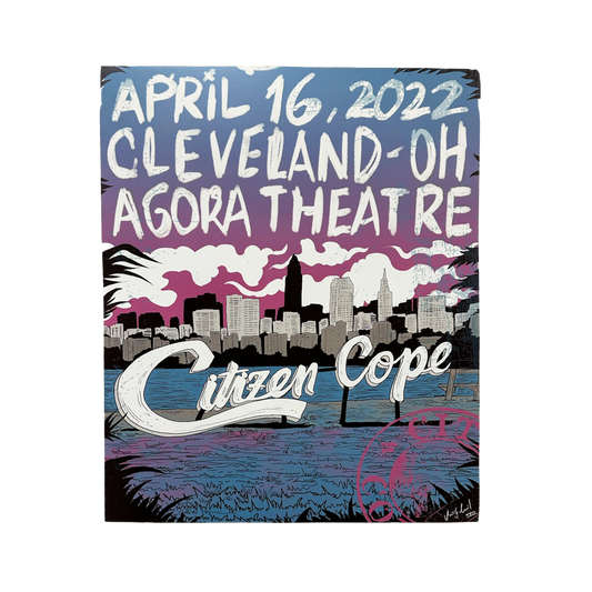 Cleveland, OH - April, 16th 2022 - Signed Poster