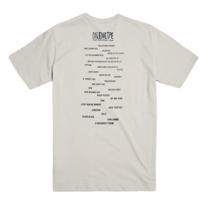 2022 Anniversary Tour T-Shirt w/Song Titles